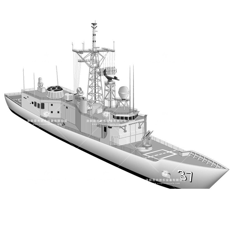 河北充气侦查船模型